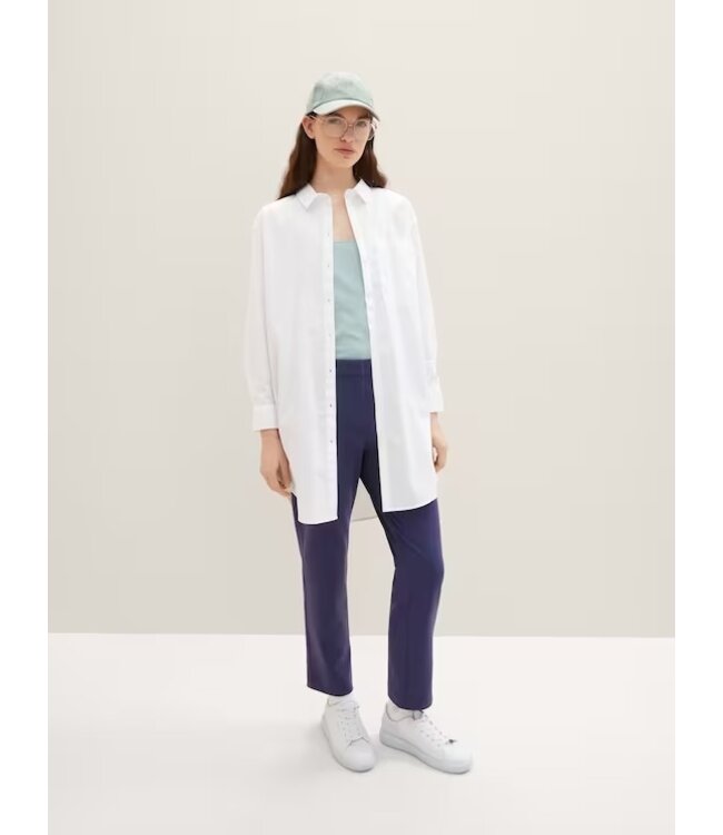 Tom Tailor Sleeveless Top with a square neckline