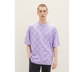 TOM TAILOR Oversized Checkered t-shirt