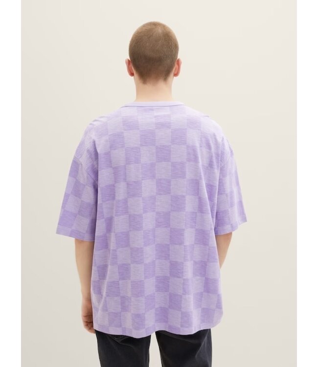 TOM TAILOR Oversized Checkered t-shirt