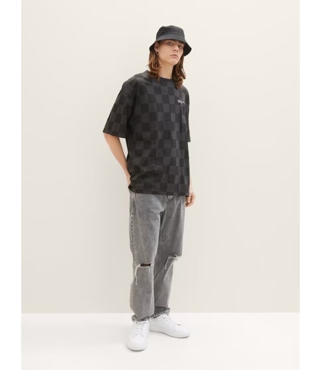 TOM TAILOR Oversized Checkered t-shirt