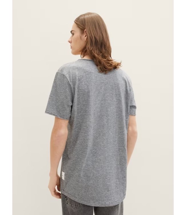 TOM TAILOR Fine Lined stripe T Shirt