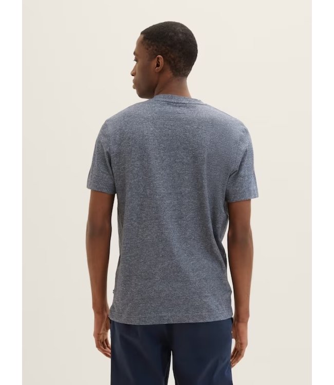 TOM TAILOR Dropped shoulder henley with pocket