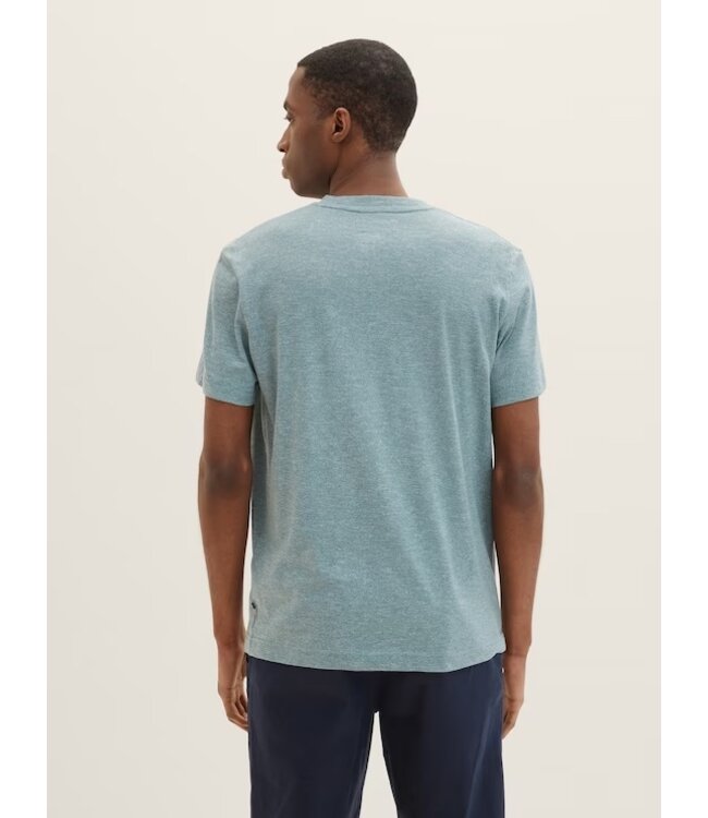 TOM TAILOR Dropped shoulder henley with pocket