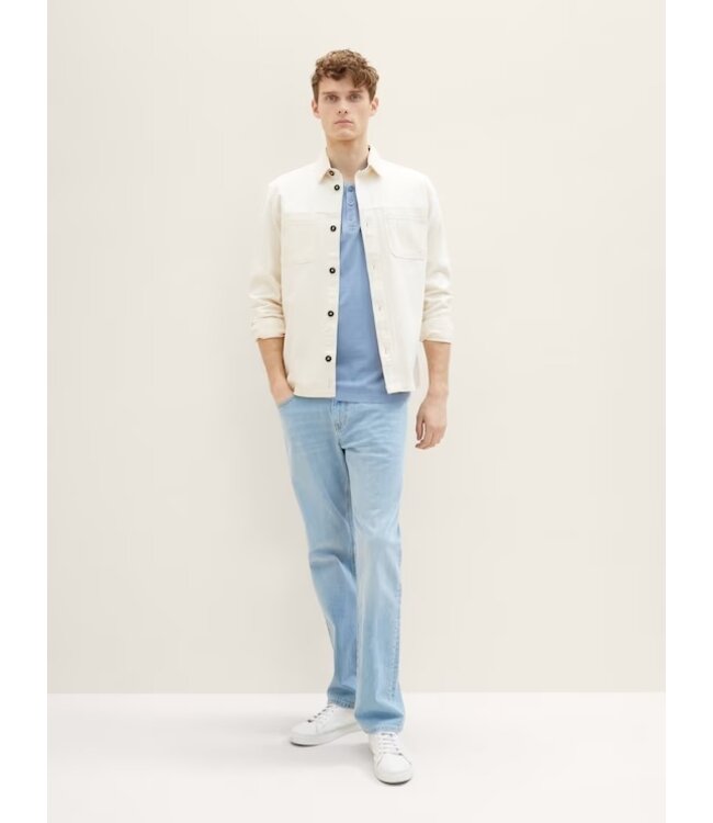 TOM TAILOR Washed Henley t-shirt