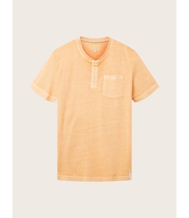 TOM TAILOR Washed Henley t-shirt