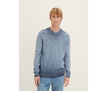 Tom Tailor Washed v-neck sweater