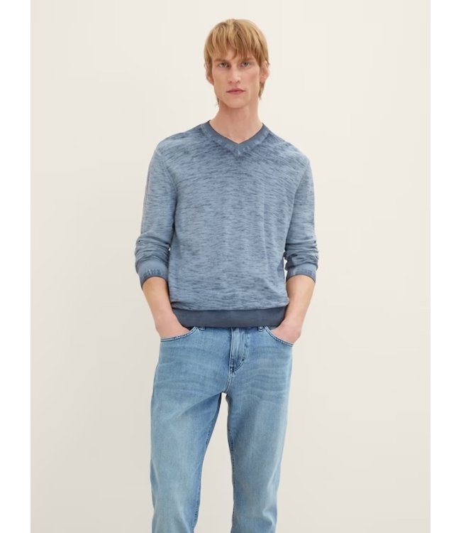 Tom Tailor Washed v-neck sweater