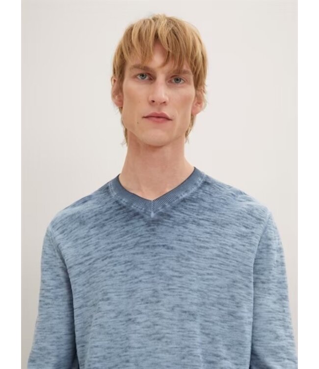 Tom Tailor Washed v-neck sweater