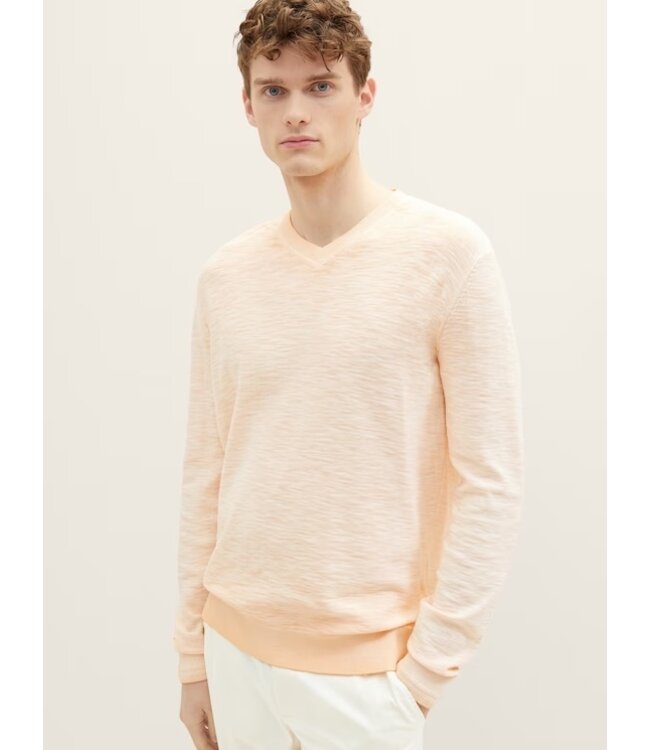 Tom Tailor Washed v-neck sweater