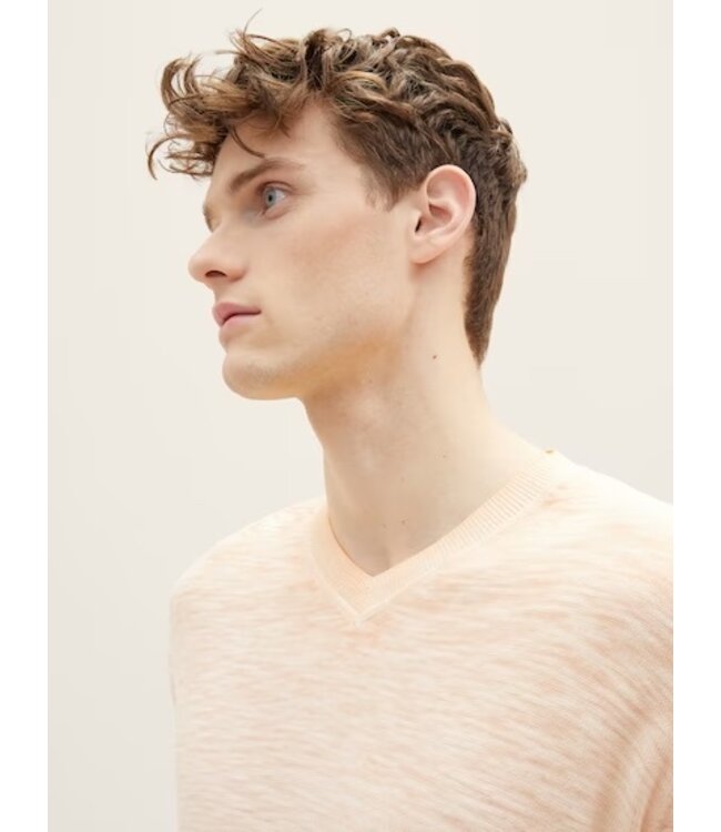 Tom Tailor Washed v-neck sweater