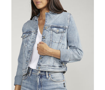 Silver Jeans FITTED JEAN JACKET