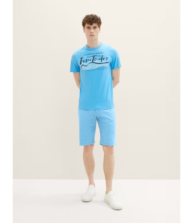 TOM TAILOR Chino Shorts in Bermuda Length