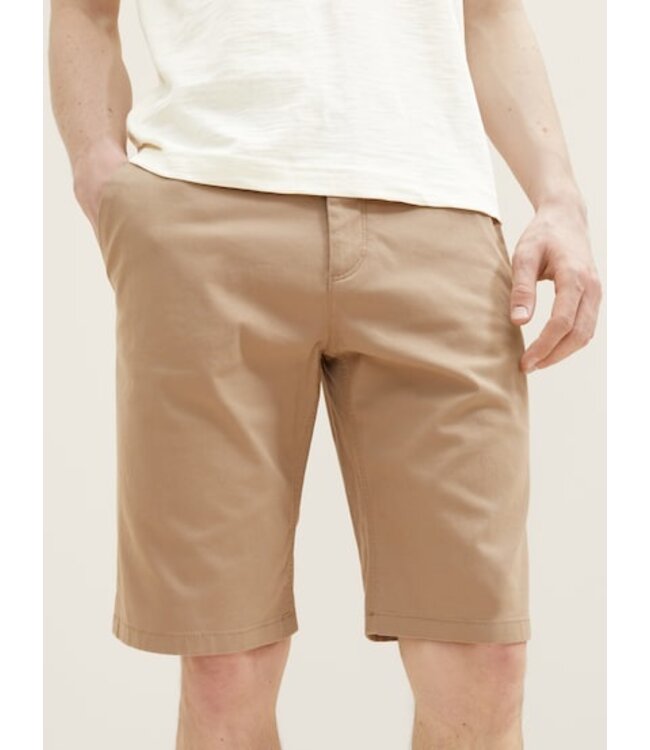 TOM TAILOR Chino Shorts in Bermuda Length