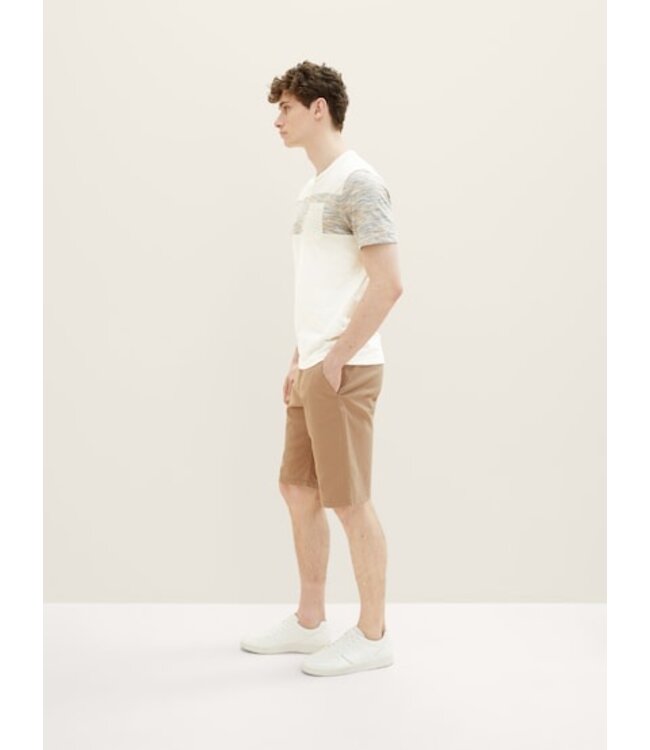 TOM TAILOR Chino Shorts in Bermuda Length