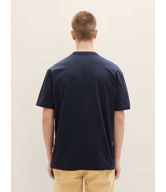 TOM TAILOR Relaxed insert t-shirt
