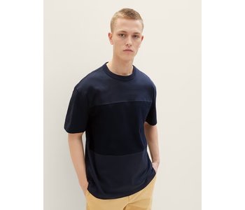 TOM TAILOR Relaxed insert t-shirt