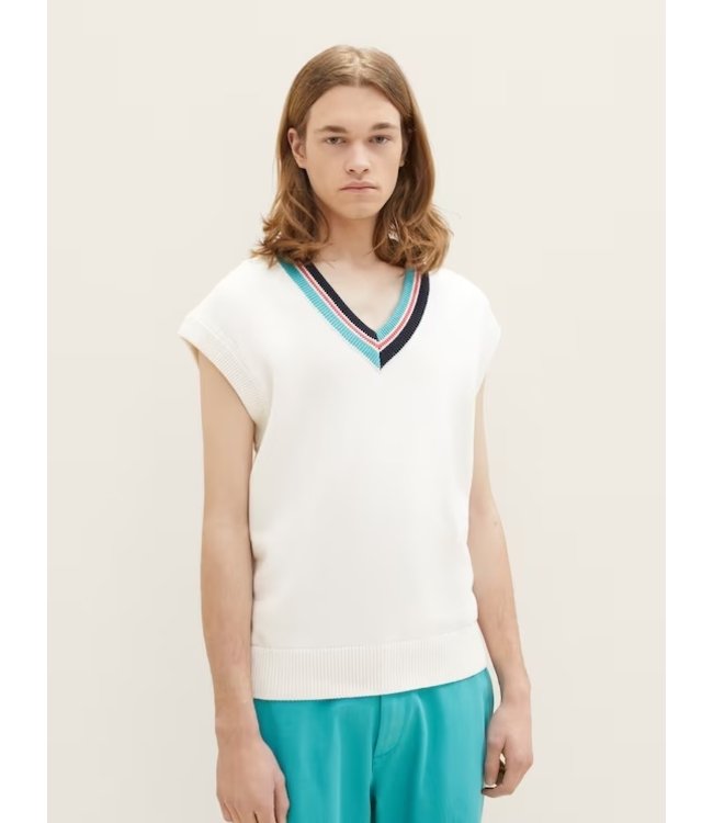 TOM TAILOR Sleeveless sweater