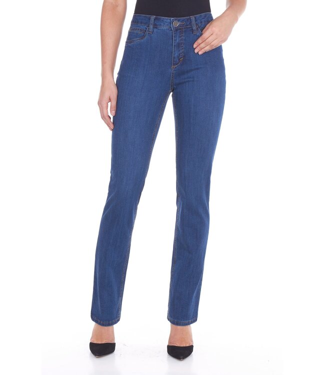 FDJ Petite Olivia Straight Leg Jeans