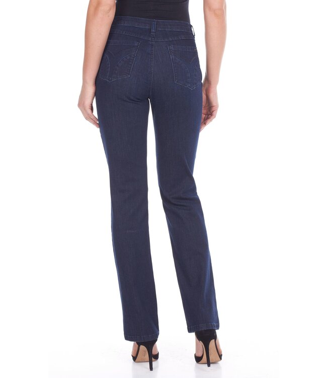 FDJ Petite Olivia Straight Leg Jeans