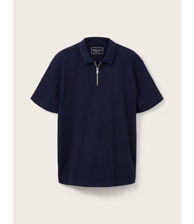 TOM TAILOR Polo shirt with a zipper