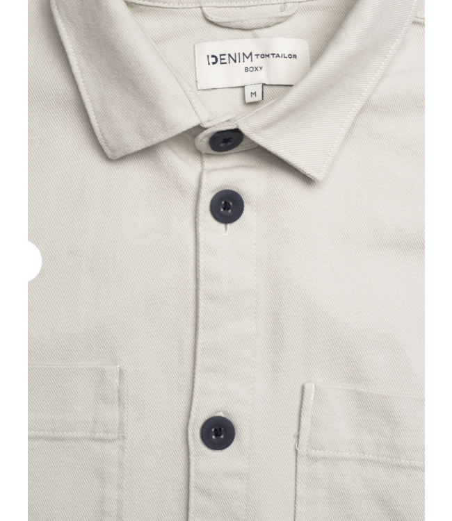 TOM TAILOR  BOXY TWILL SHIRT