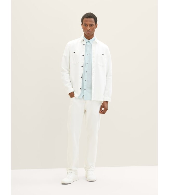 TOM TAILOR stretch oxford shirt