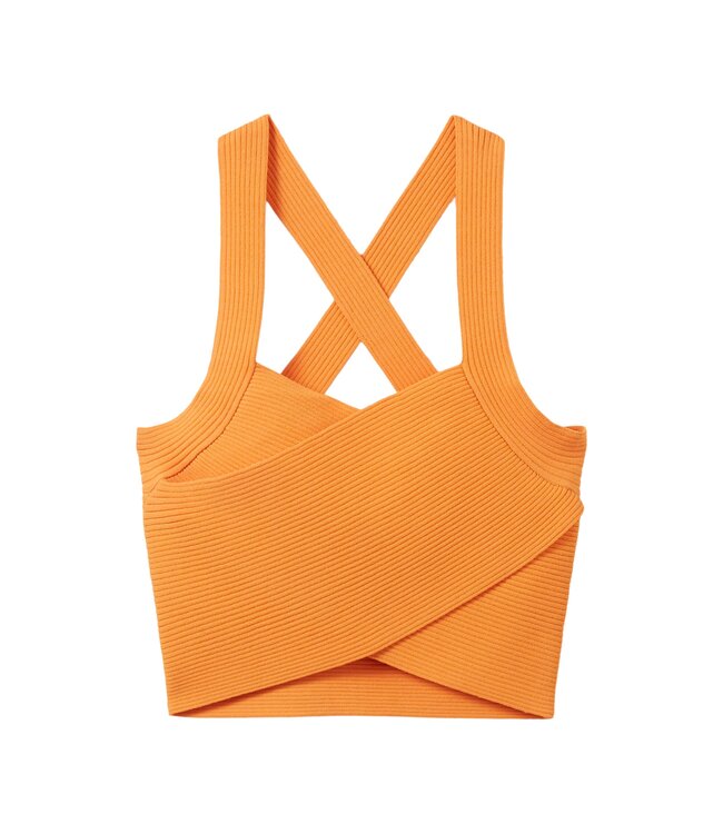 TOM TAILOR Knit Bralette Orange