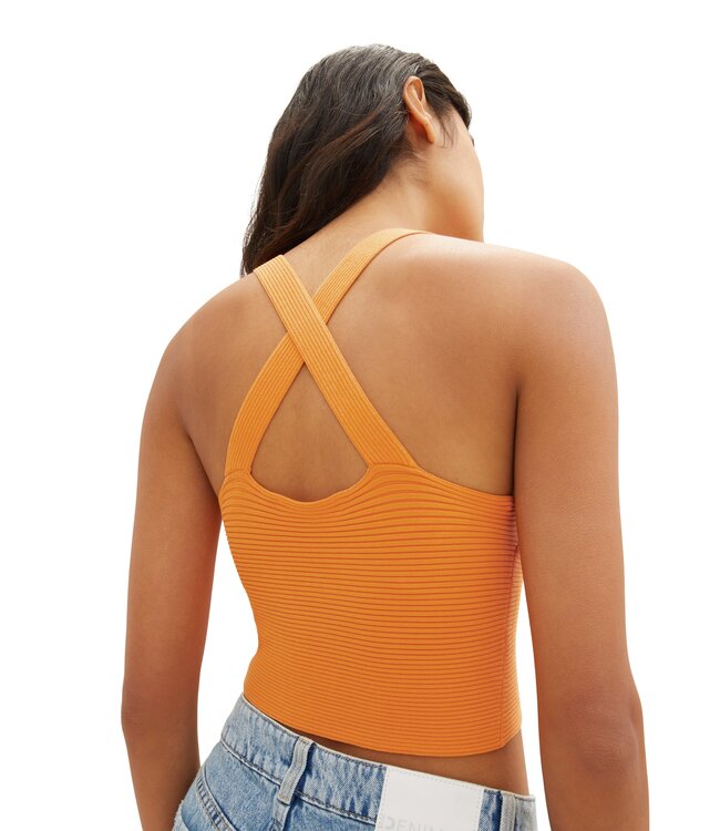 TOM TAILOR Knit Bralette Orange