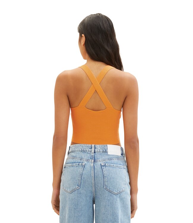 TOM TAILOR Knit Bralette Orange