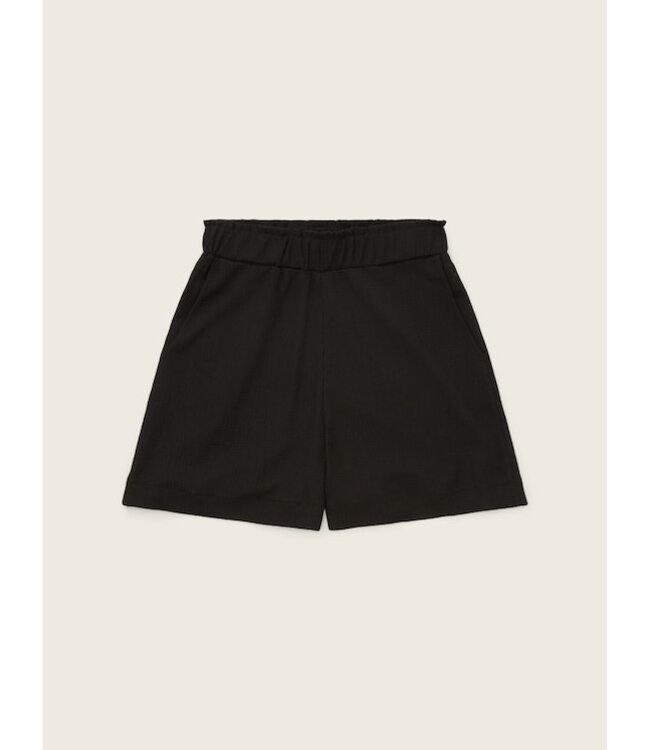 TOM TAILOR Shorts with texture Black