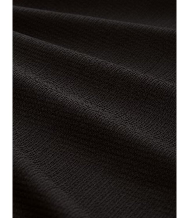 TOM TAILOR Shorts with texture Black
