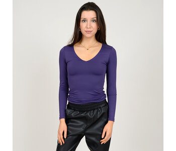 RD STYLE VALENTINA DEEP V HIGH BACK LONG SLEEVE