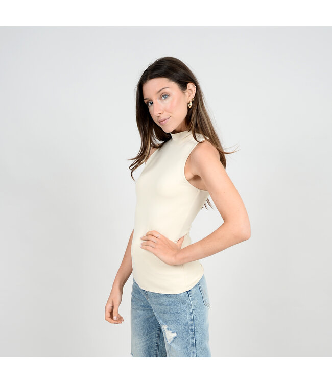 RD STYLE MIKA MOCK SLEEVELESS TANK