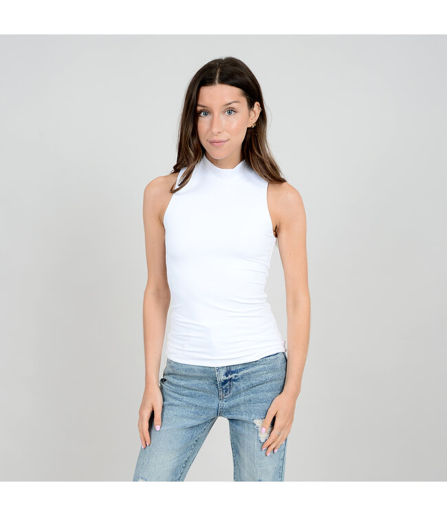 RD STYLE MIKA MOCK SLEEVELESS TANK