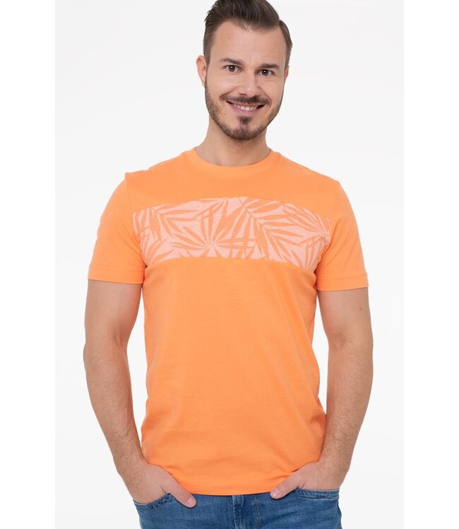 TOM TAILOR Cutline printed T Shirt
