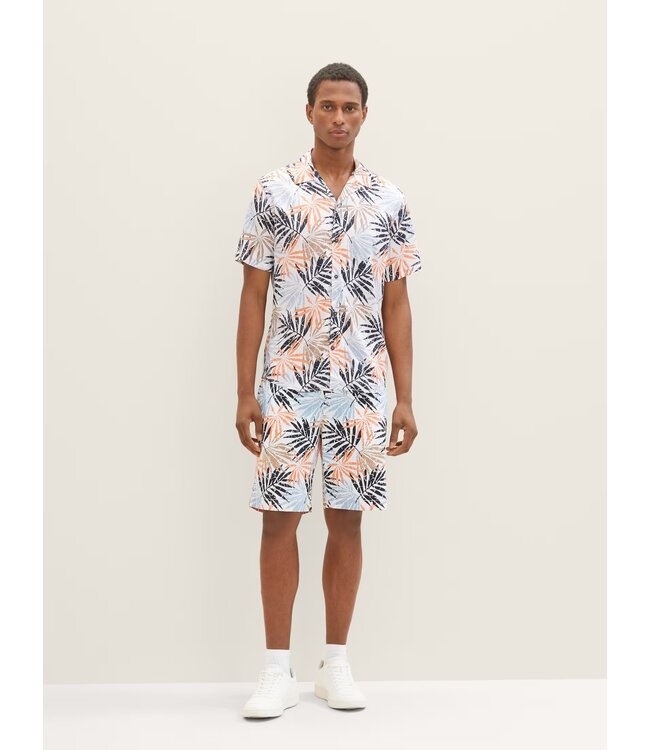 TOM TAILOR Patterned chino shorts