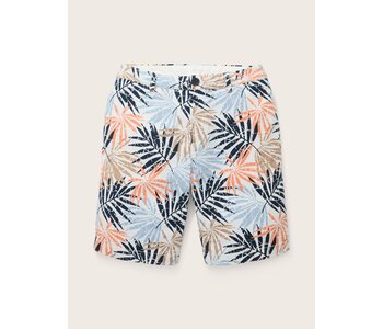 TOM TAILOR Patterned chino shorts