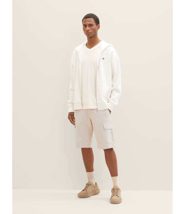 TOM TAILOR Cargo shorts with a belt