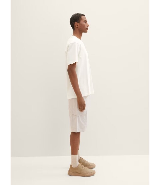 TOM TAILOR Cargo shorts with a belt
