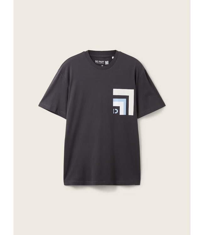 TOM TAILOR  Relaxed Printed T Shirt