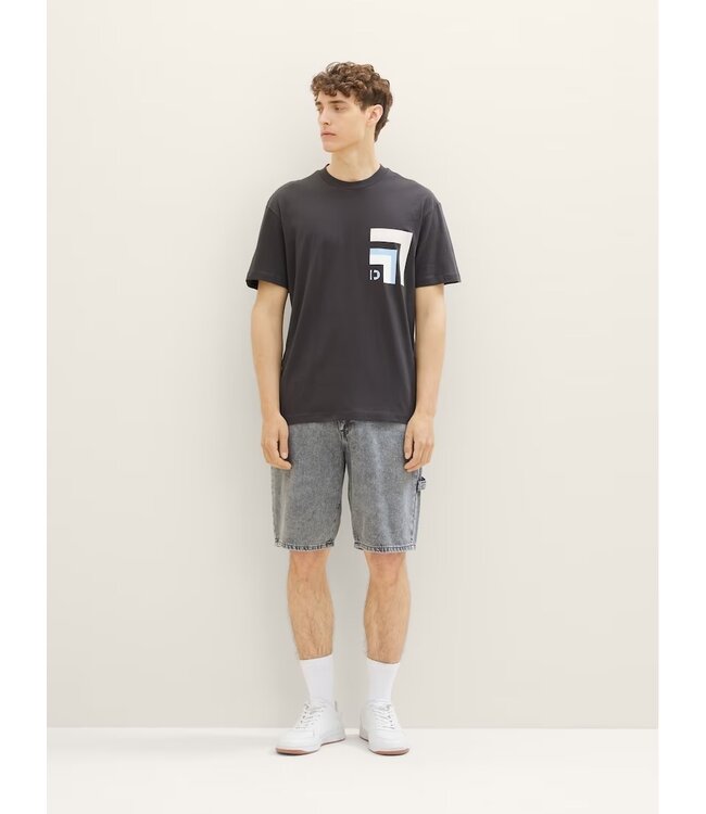 TOM TAILOR  Relaxed Printed T Shirt