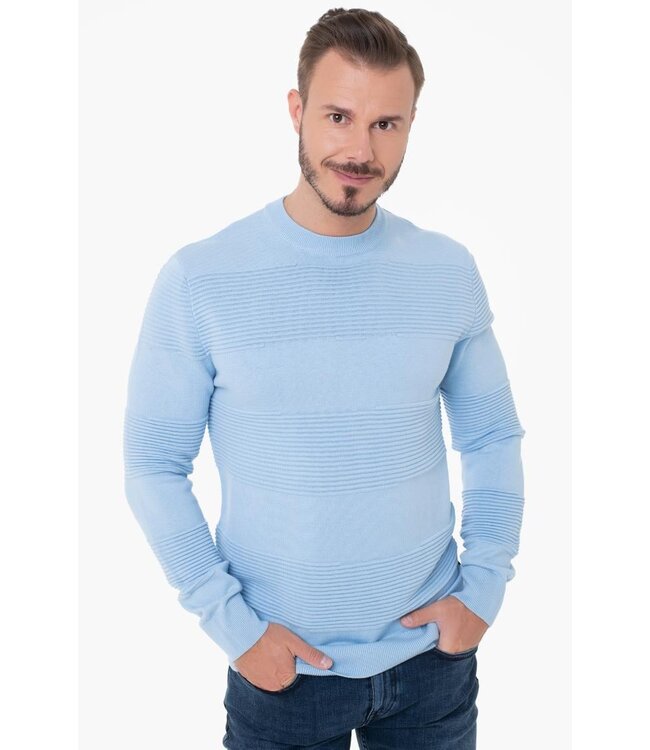 TOM TAILOR Striped knitted sweater