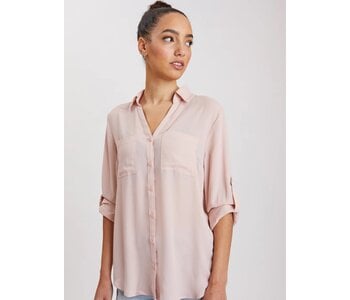 POINT ZERO BLOUSE WITH  PATCH POCKETS