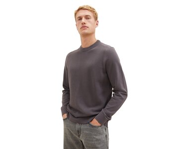TOM TAILOR Long-sleeved Round Neck Sweater