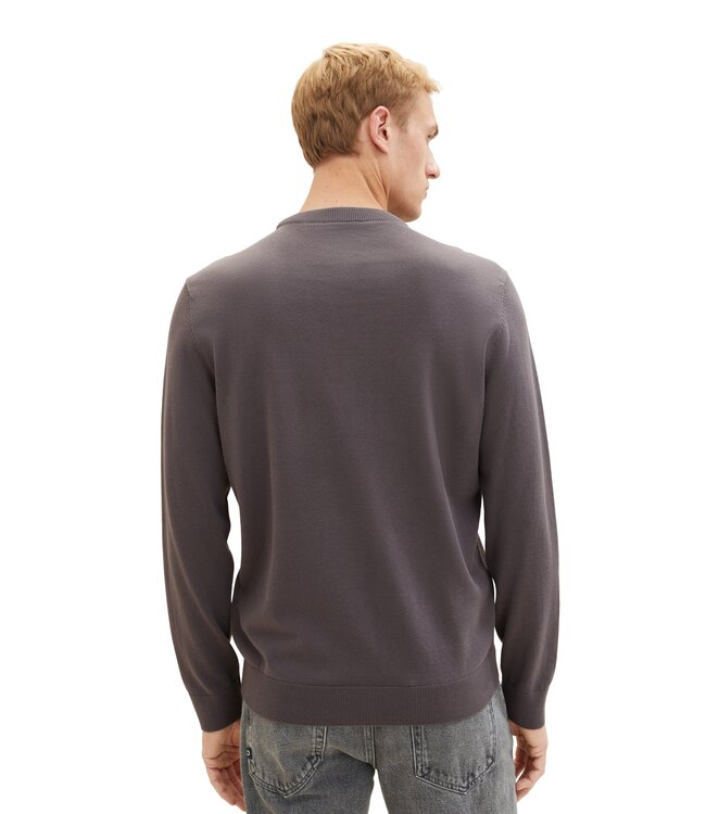 TOM TAILOR Long-sleeved Round Neck Sweater