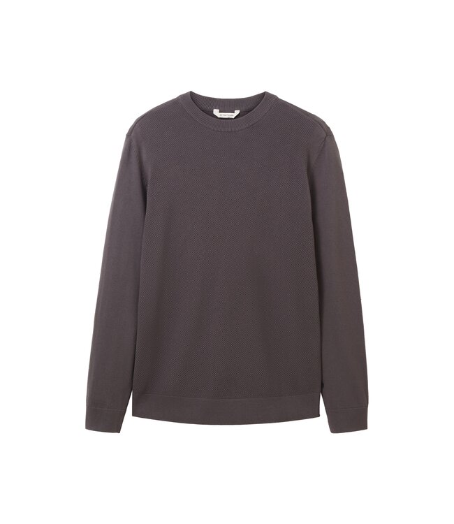 TOM TAILOR Long-sleeved Round Neck Sweater