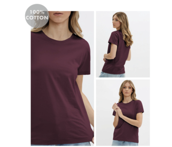 POINT ZERO Short Sleeve Crew Neck Basic Tee