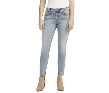 Silver Jeans Elyse Mid Rise Skinny Jeans