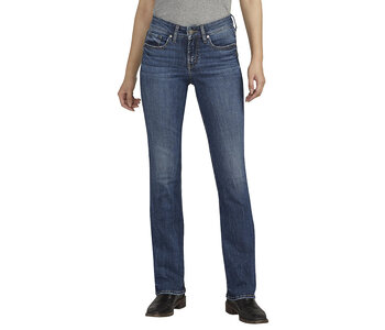 Blue Martine Rose Low Rise Bootcut Jeans