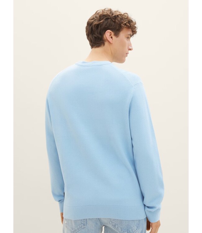 TOM TAILOR Sweater with texture